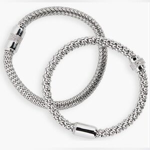 Nordstrom - Set of 2 Mesh - Stretch Bracelets - NWT